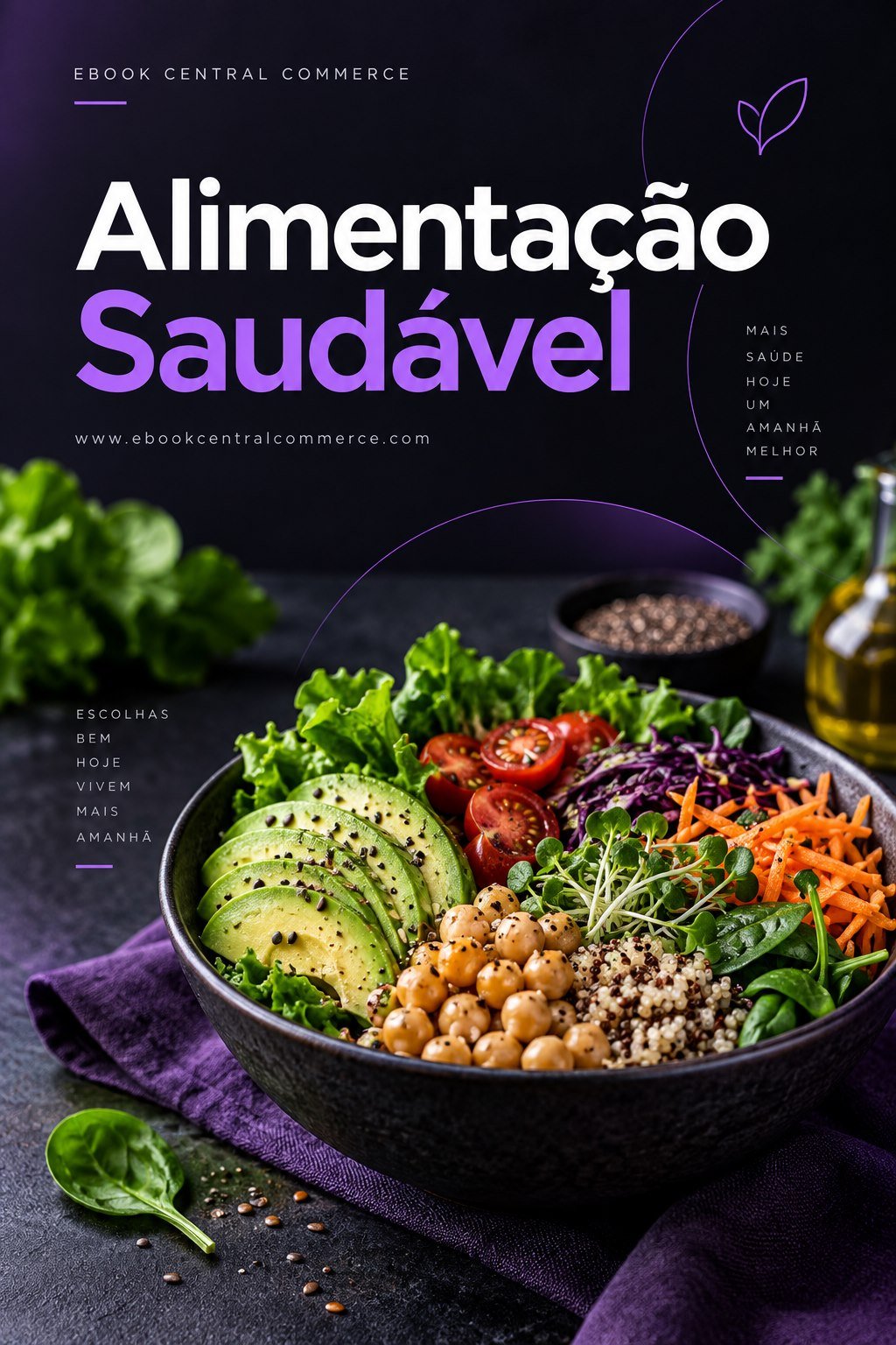 Capa de Alimentação Saudável