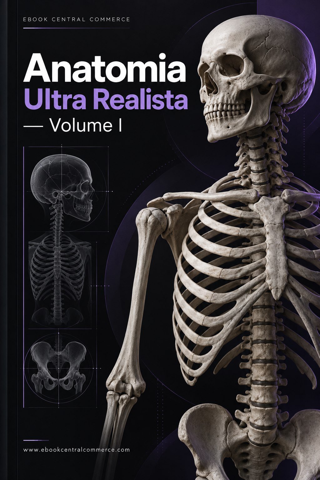 Capa de Anatomia Ultra Realista — Volume I