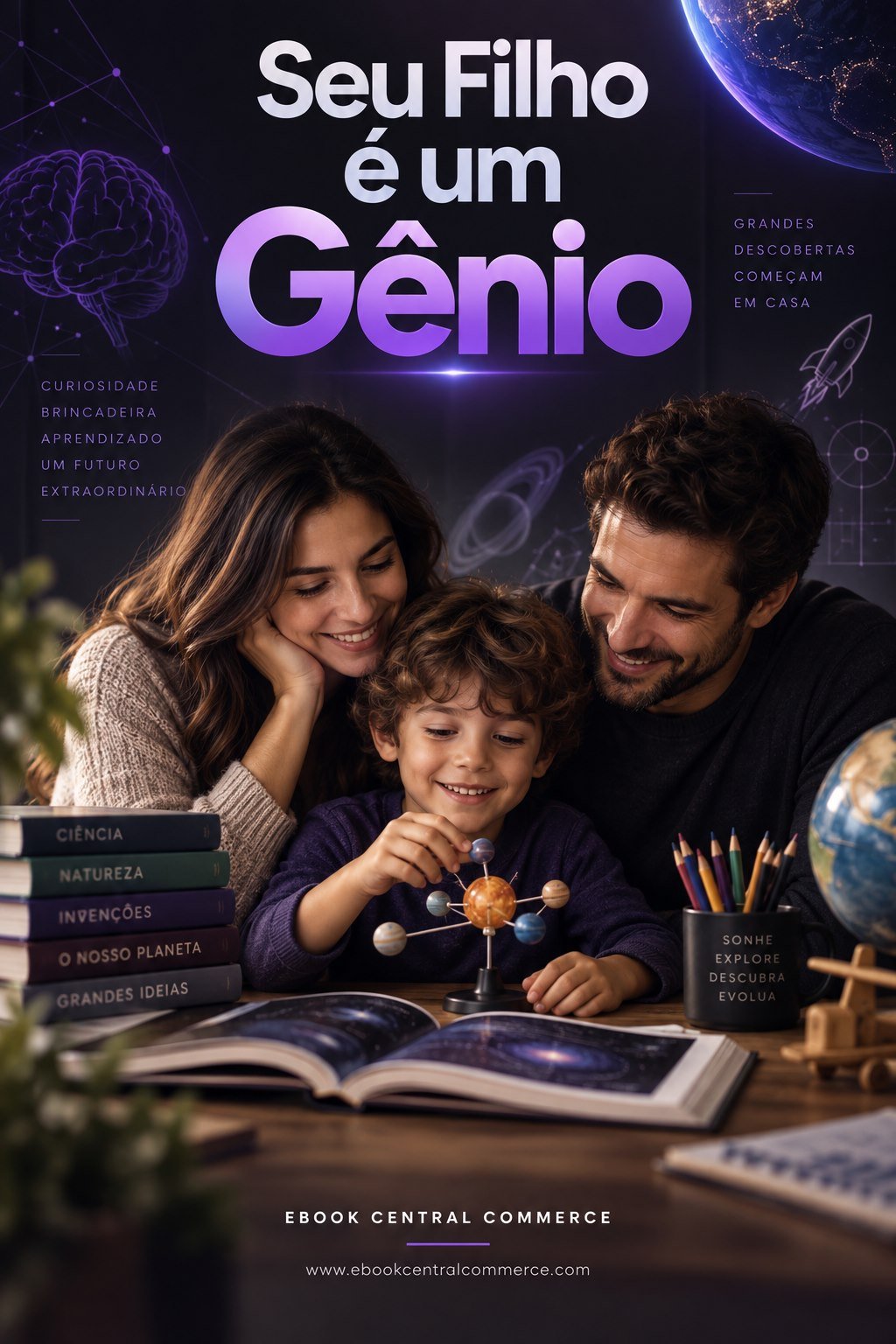 Capa do Livro-Guia Seu Filho é um Gênio